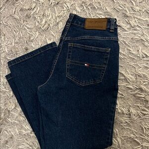 Vintage Tommy Hilfiger Dark Blue Denim Capris